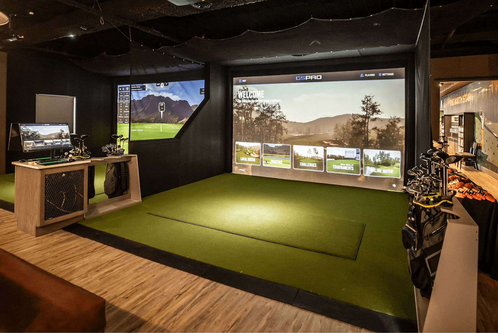 The Golf Lab | Trackman Indoor Golf Simulator - Image 1