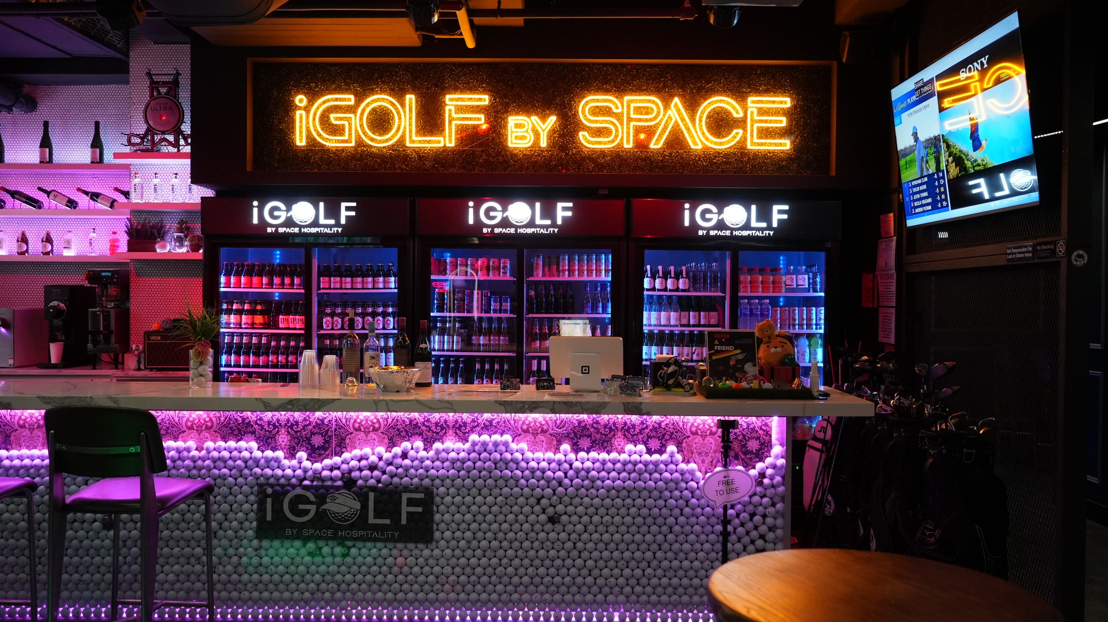 iGolf By Space NYC | Trackman & Golf VX Simulators - Image 1
