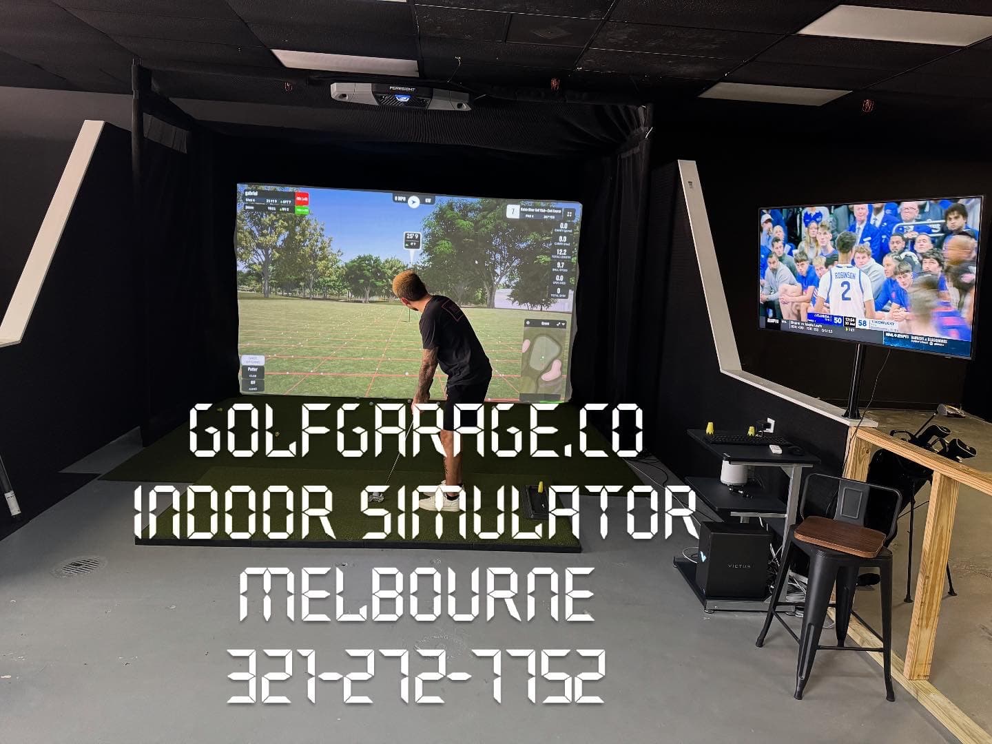 Golf garage Please click on website to book Times NOT BOOK NOW !!! 3 bays open, Pool, Darts and BEER and WINE - Image 3