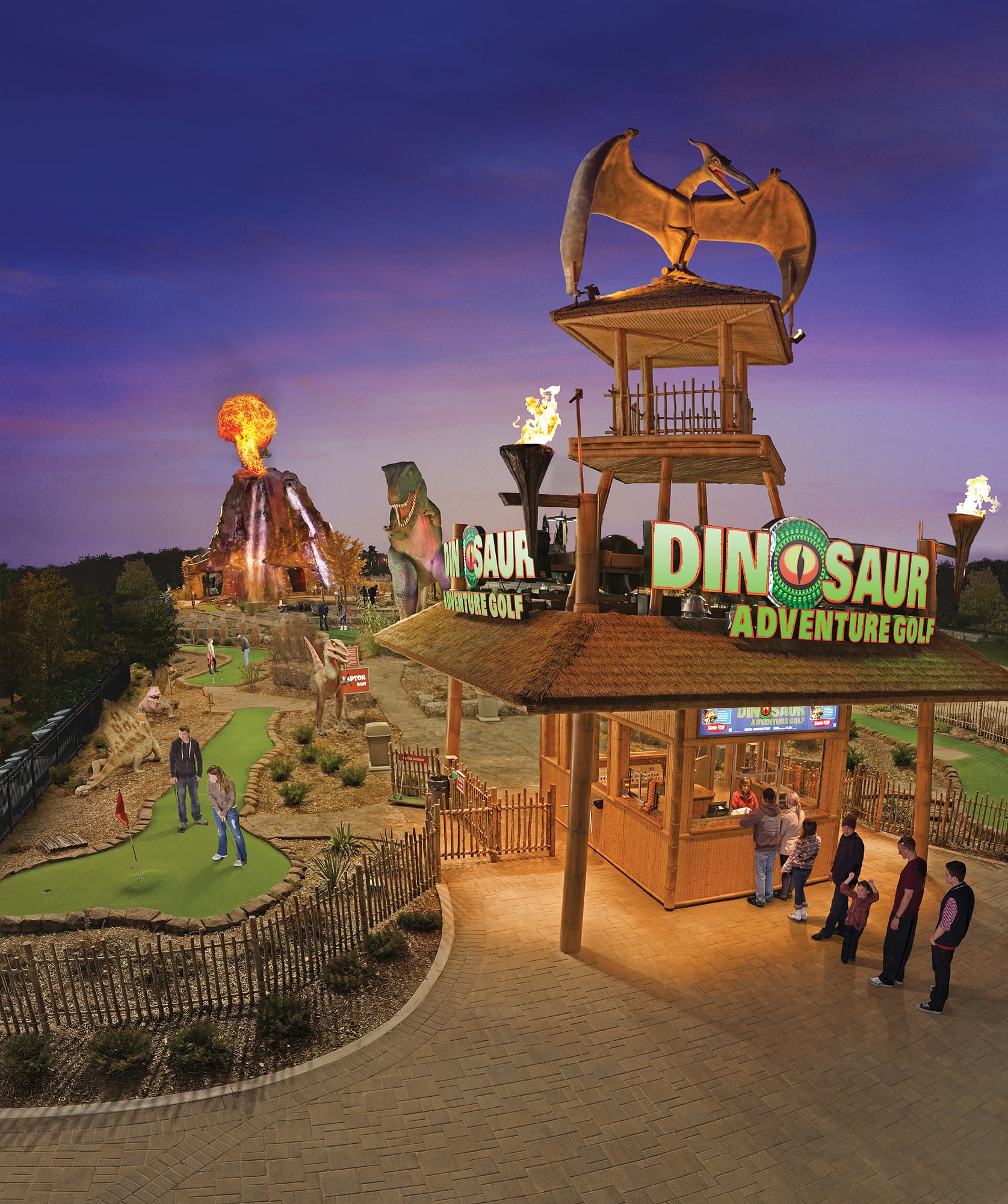 Dinosaur Adventure Golf - Image 1