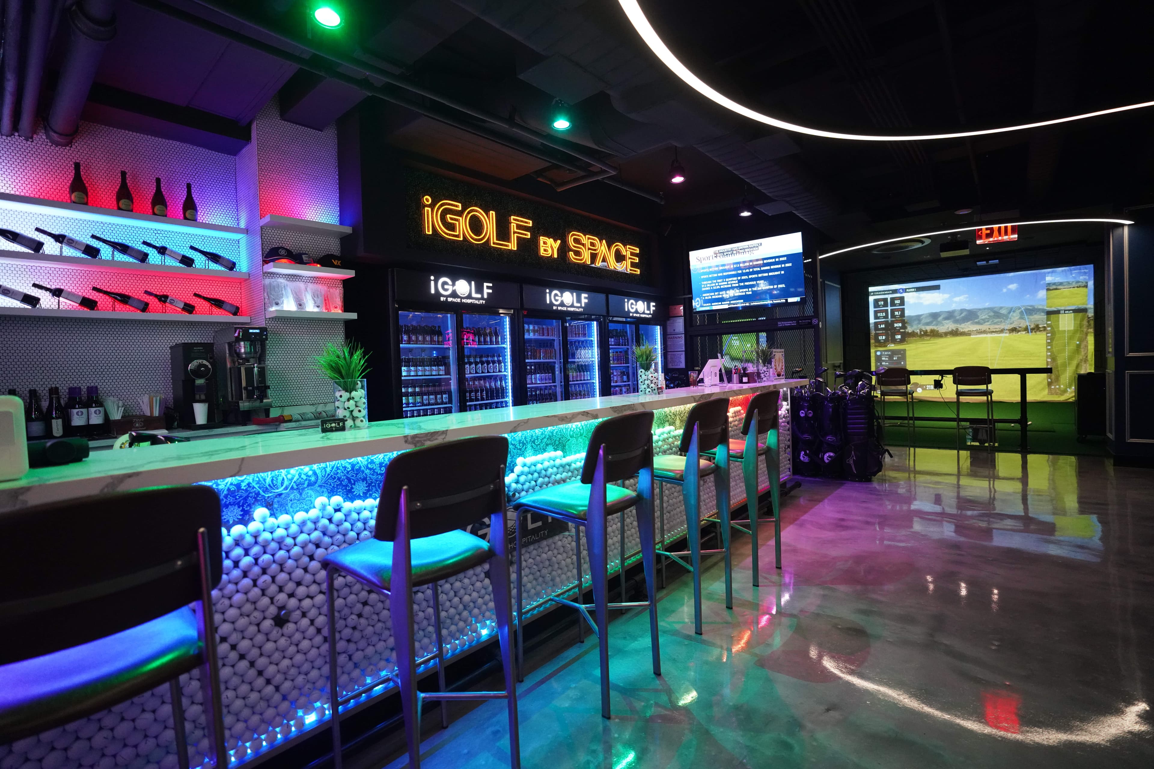 iGolf By Space NYC | Trackman & Golf VX Simulators - Image 3