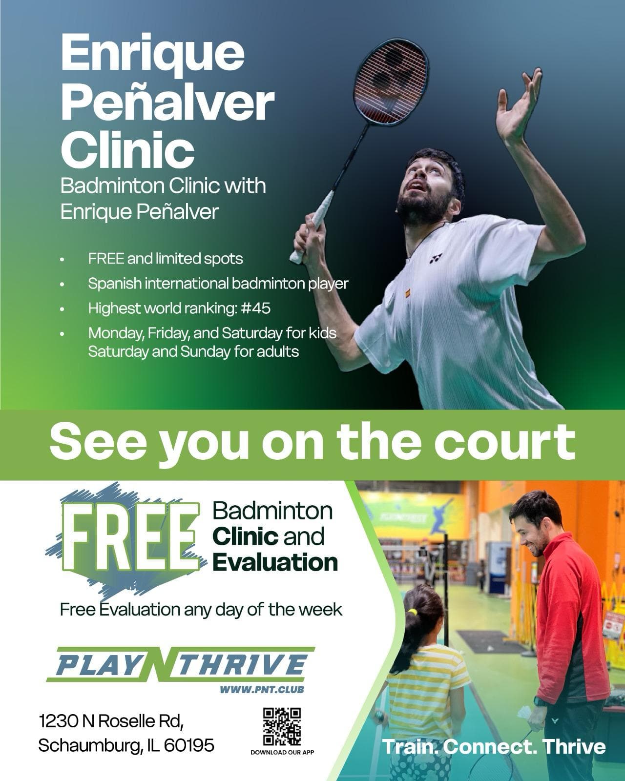 Play N Thrive Badminton Schaumburg - Image 2