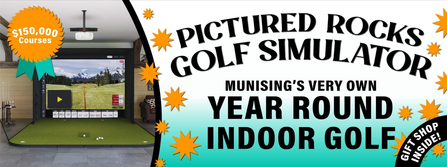 Pictured Rocks Virtual Golf Simulator - Image 5