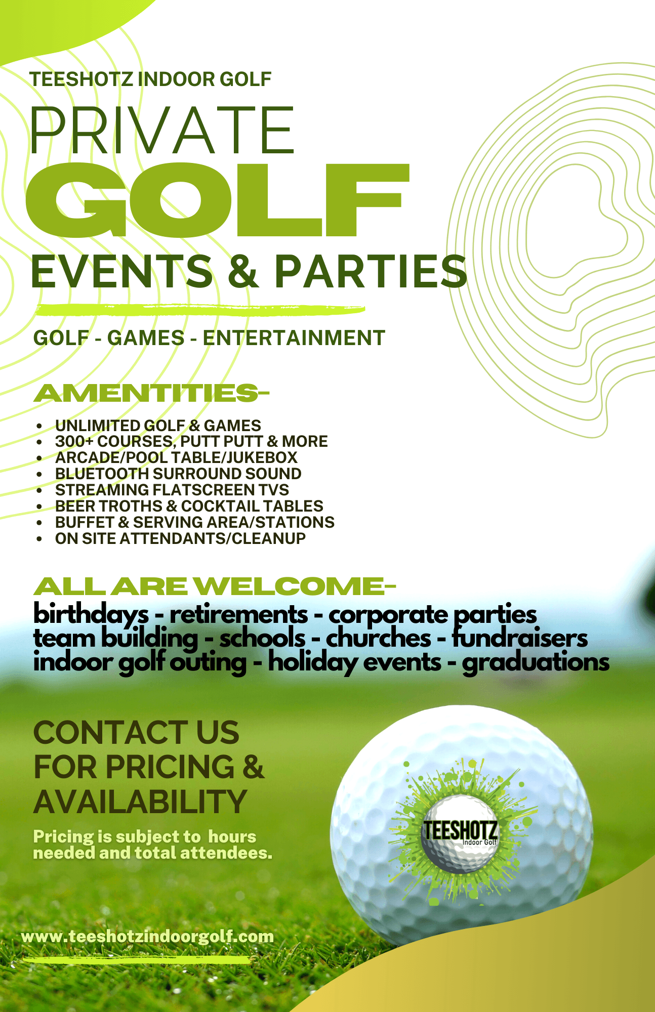 TeeShotz Indoor Golf - Image 1