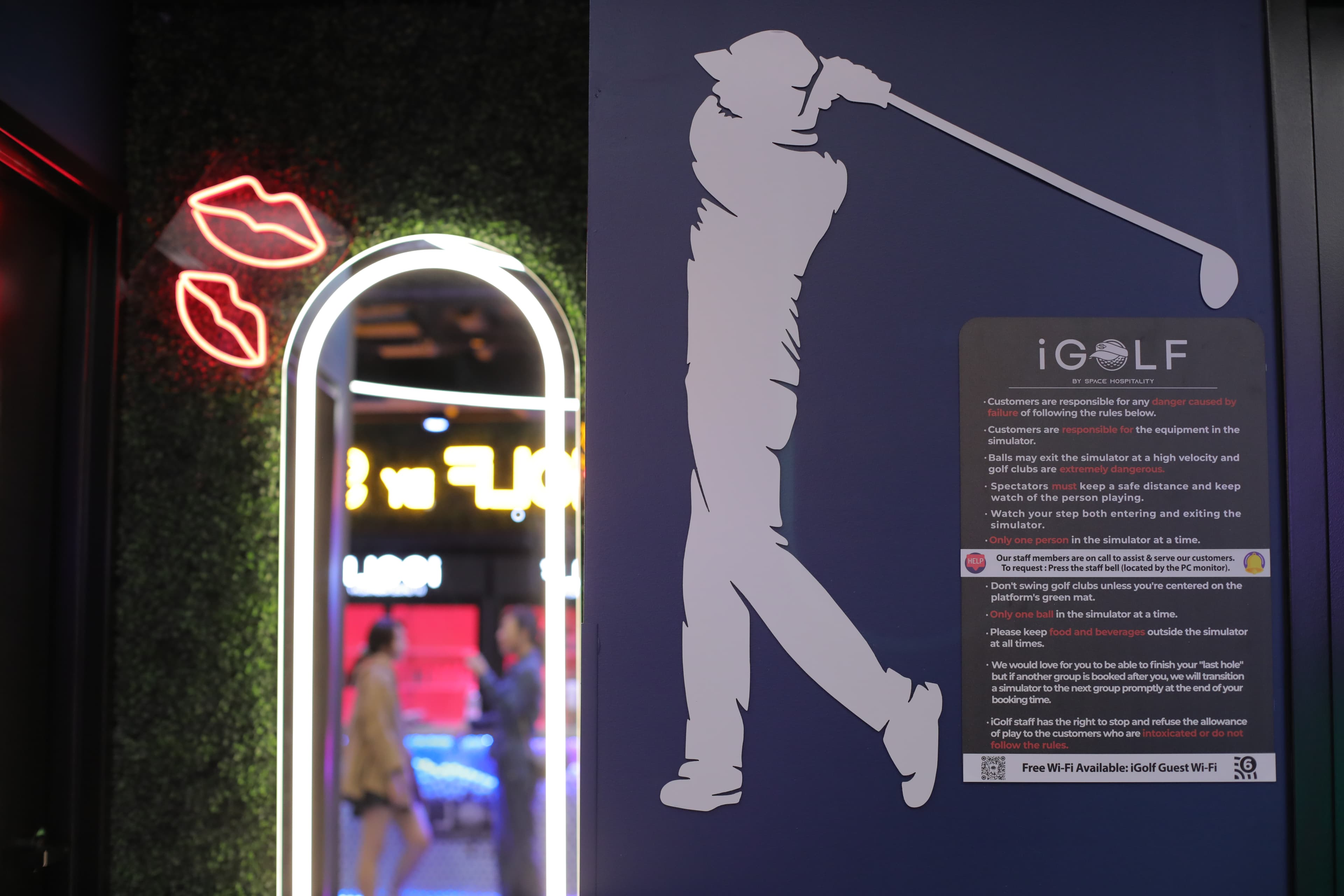 iGolf By Space NYC | Trackman & Golf VX Simulators - Image 9