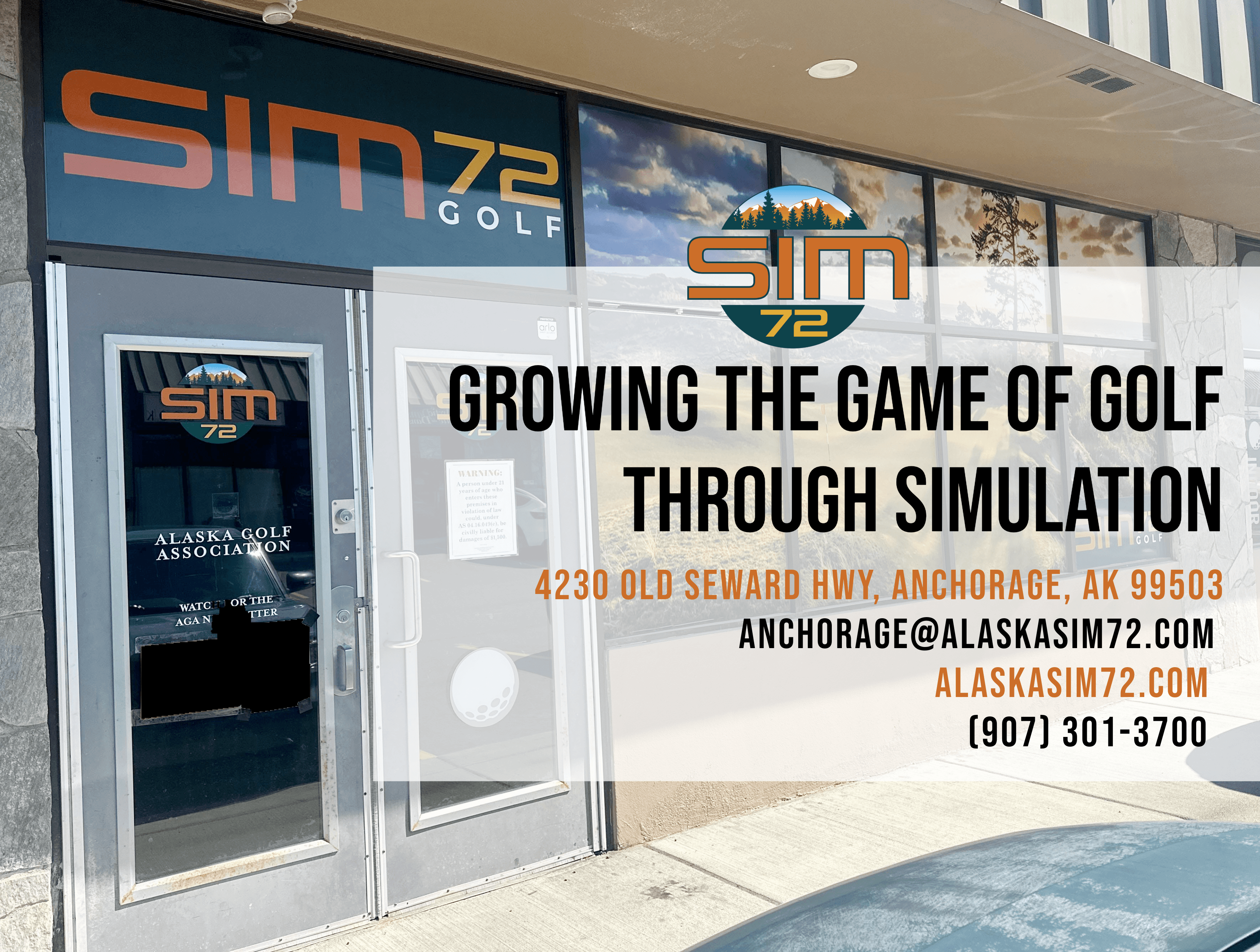 Alaska Sim 72 Golf (previously Divots Golf Anchorage) - Image 1