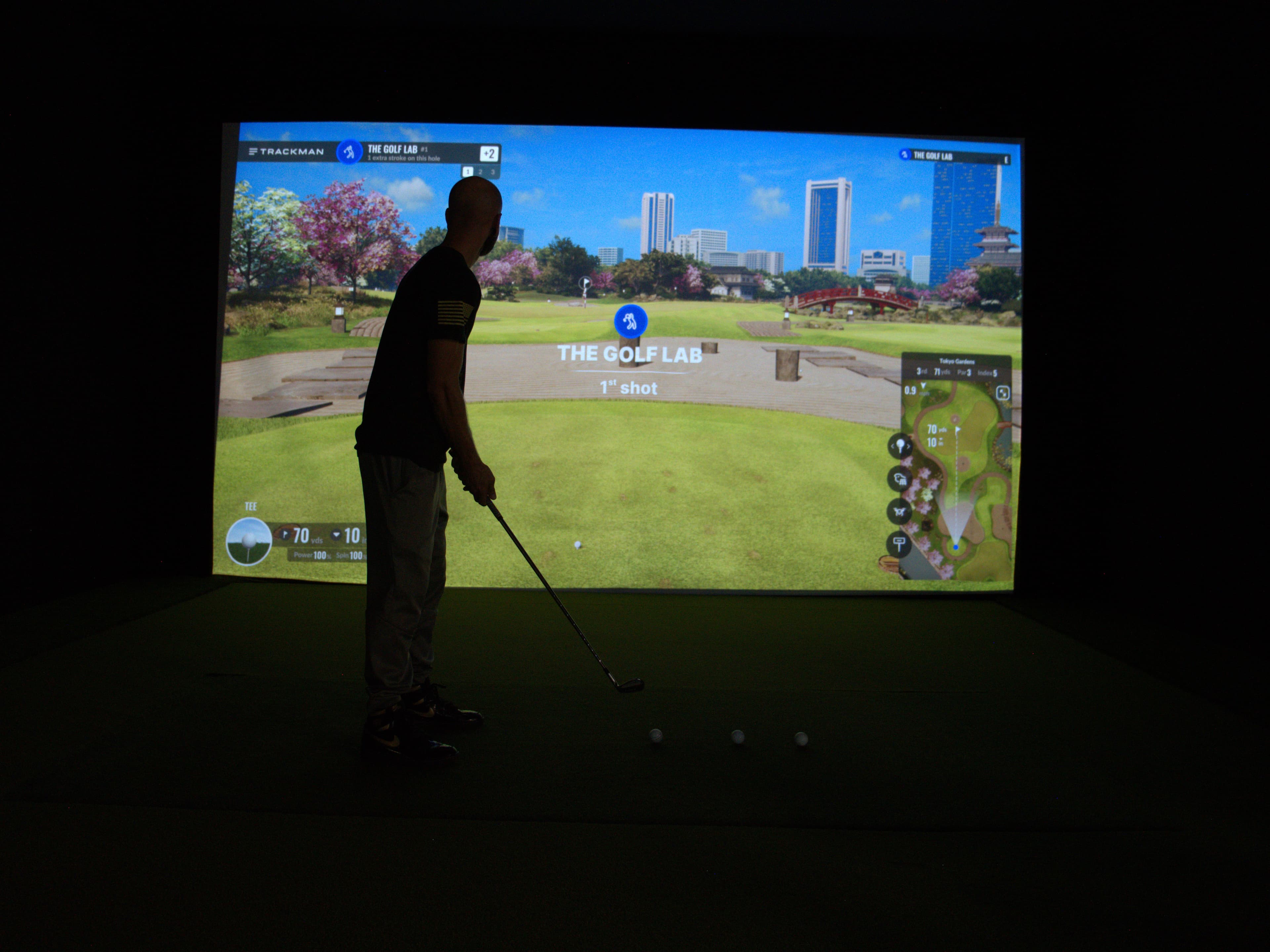The Golf Lab | Trackman Indoor Golf Simulator - Image 4