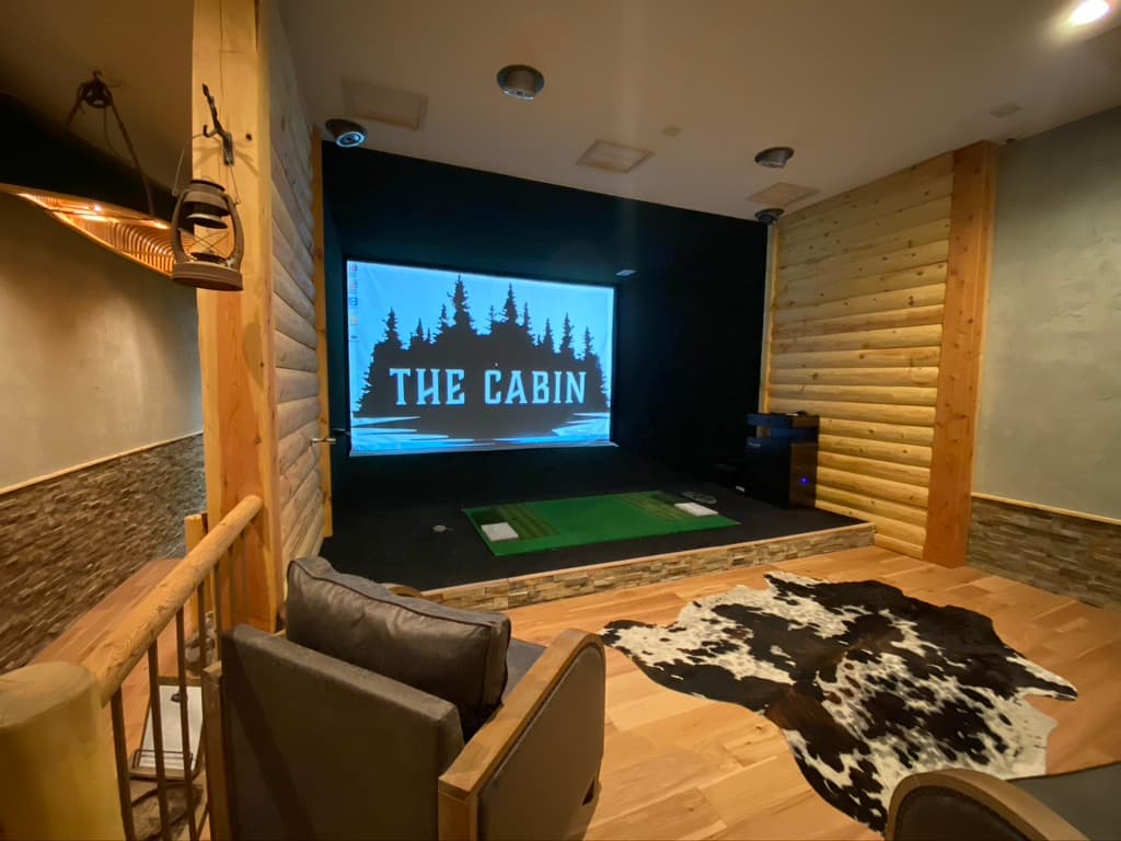 The Cabin A Private Virtual Golf Club - Image 1