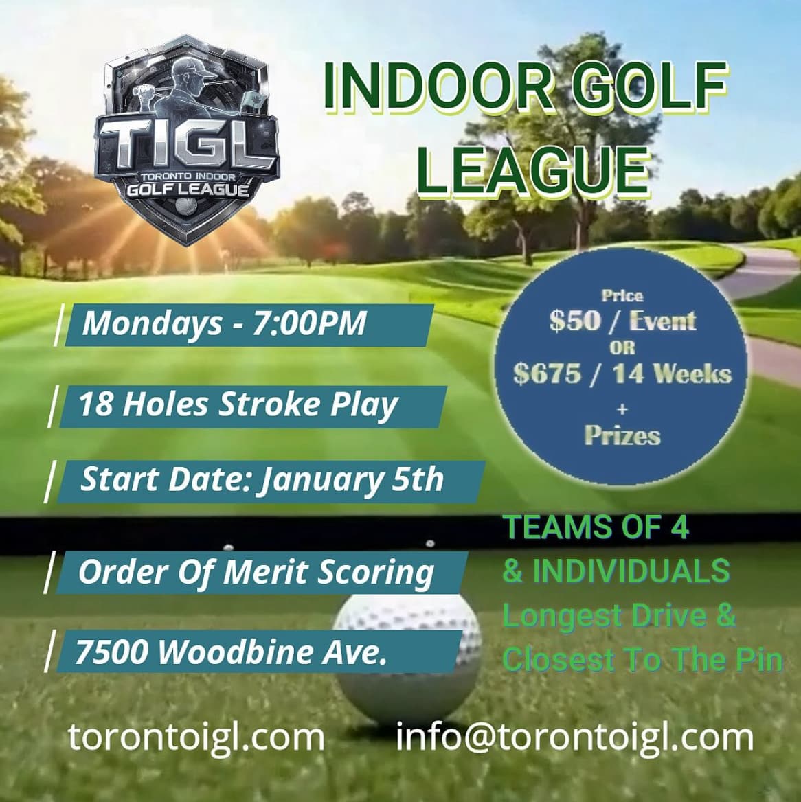 Toronto Indoor Golf League - Image 3