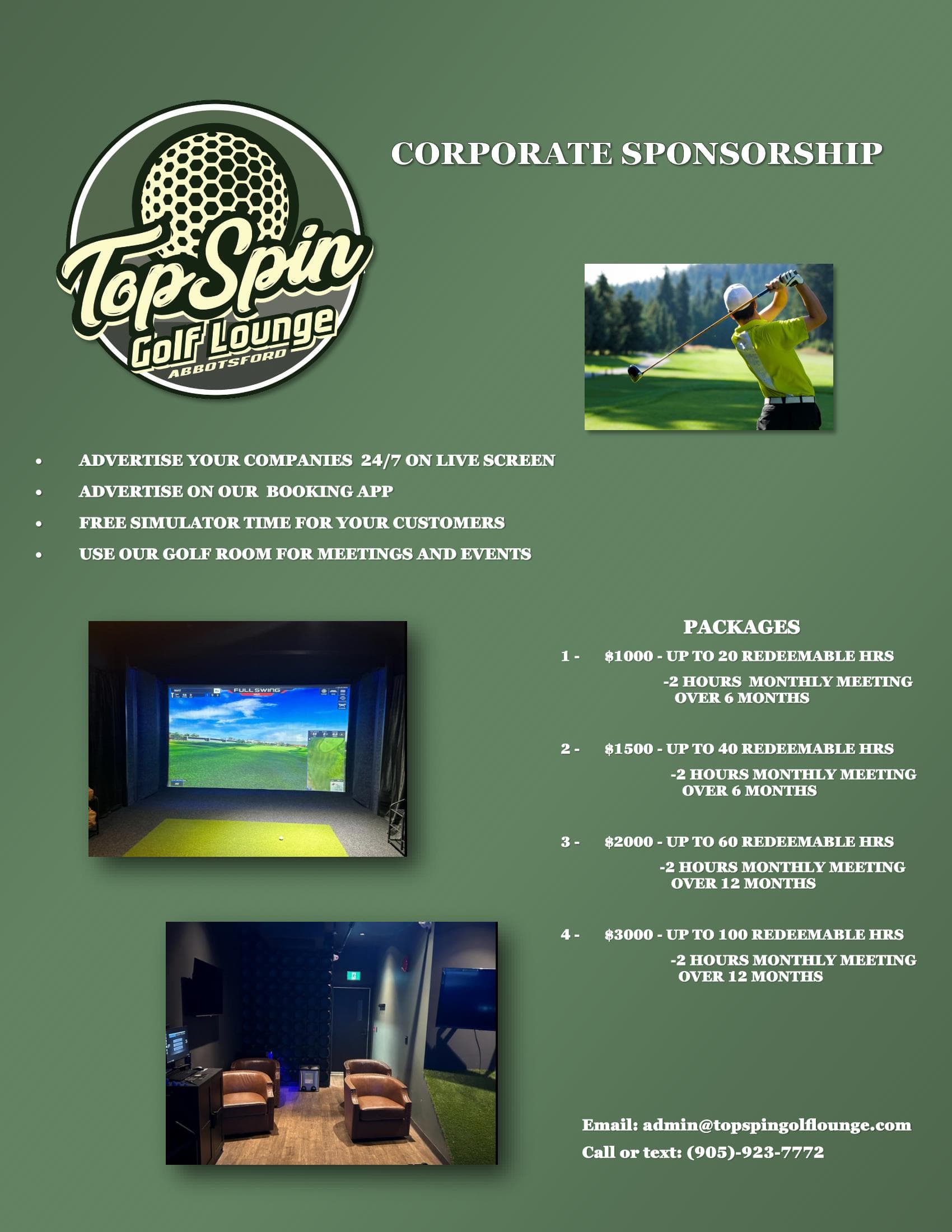TopSpin Golf Lounge Abbotsford - Image 3