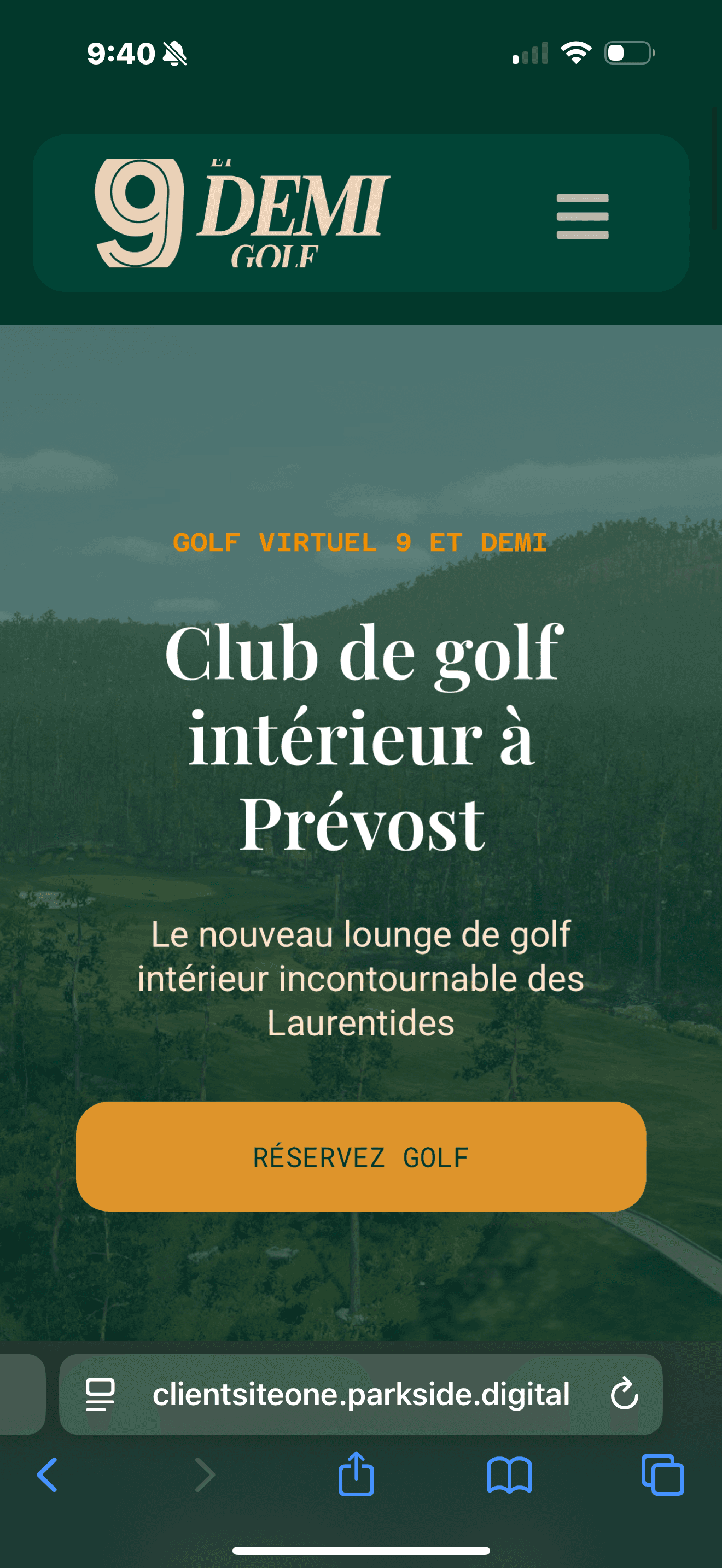 9 et Demi Golf - Image 1