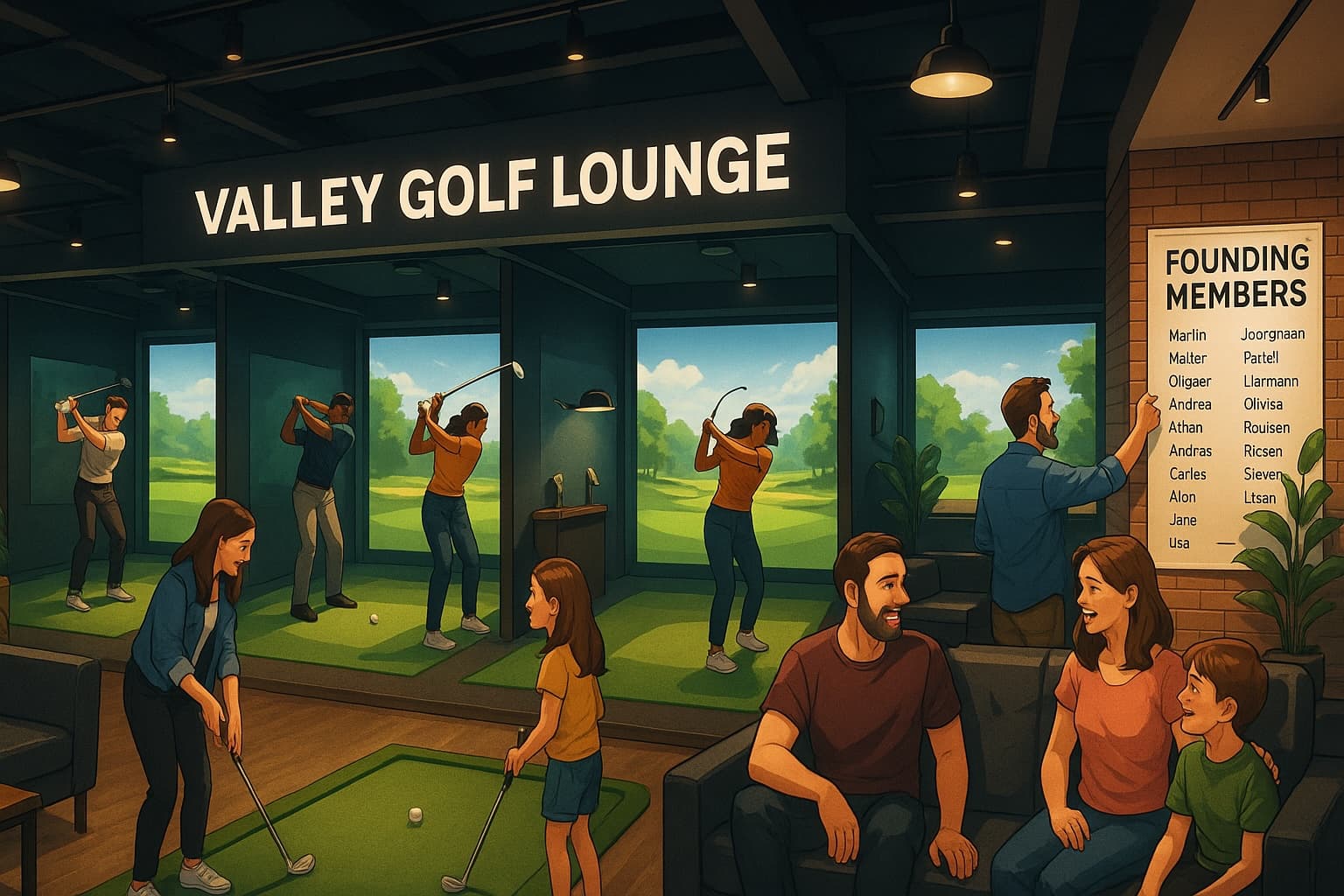 VALLEY GOLF LOUNGE - Image 1