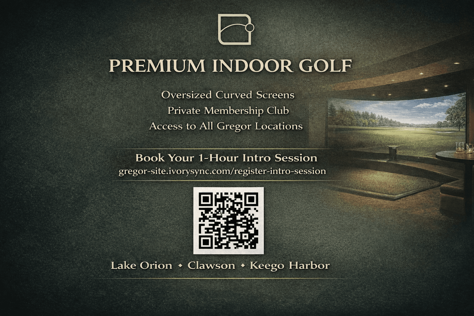 The Gregor Private Indoor Golf and Club