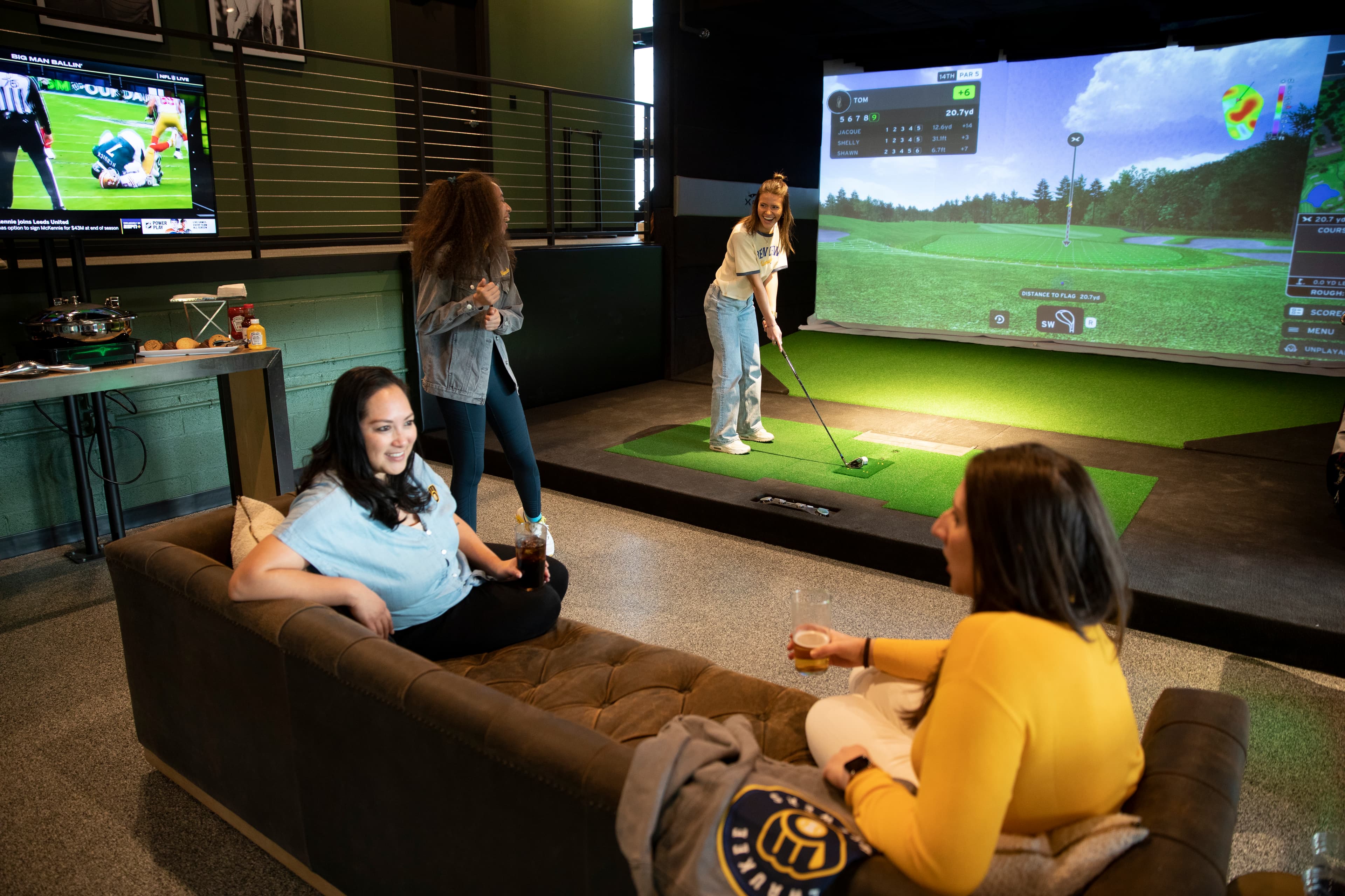 X-Golf at American Family Field | Year-Round Golf Simulator Suites & Events - Image 8