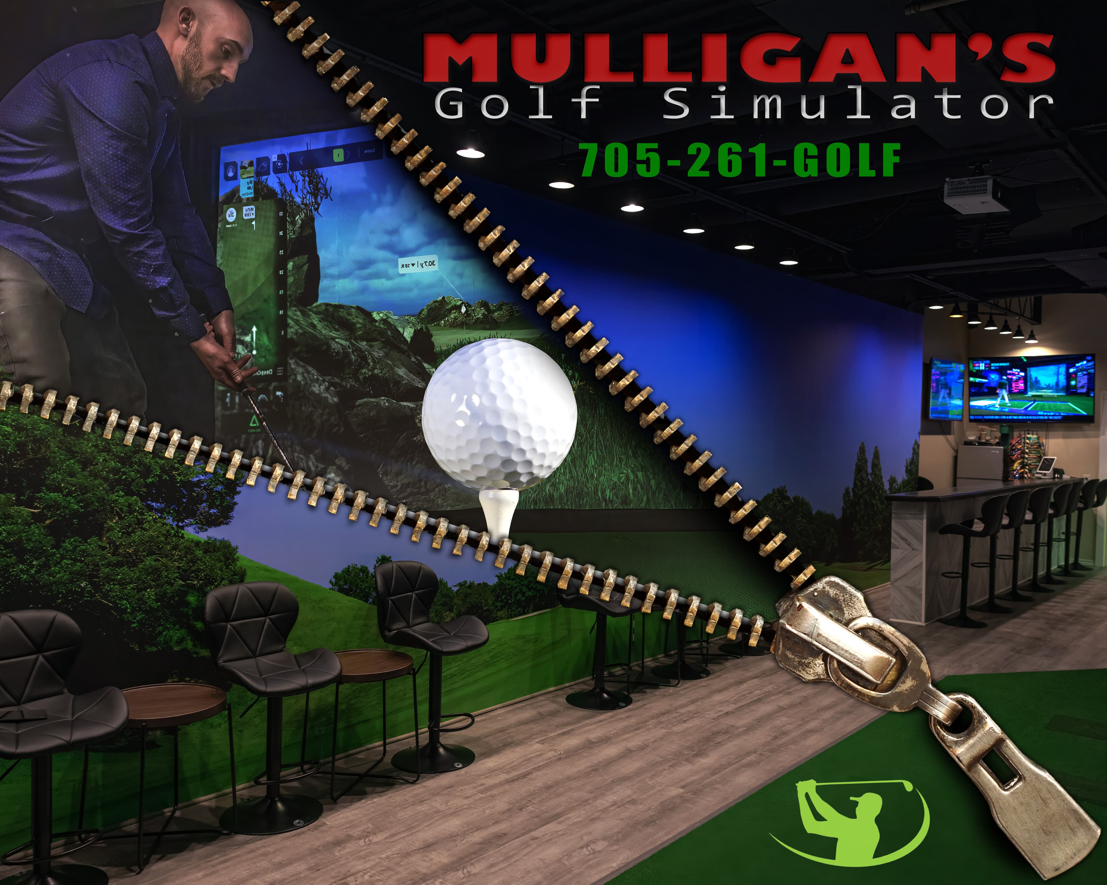 MULLIGAN’S GOLF SIMULATOR - Image 5