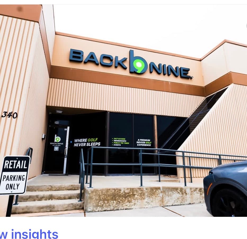The Back Nine Golf | Houston Memorial, TX