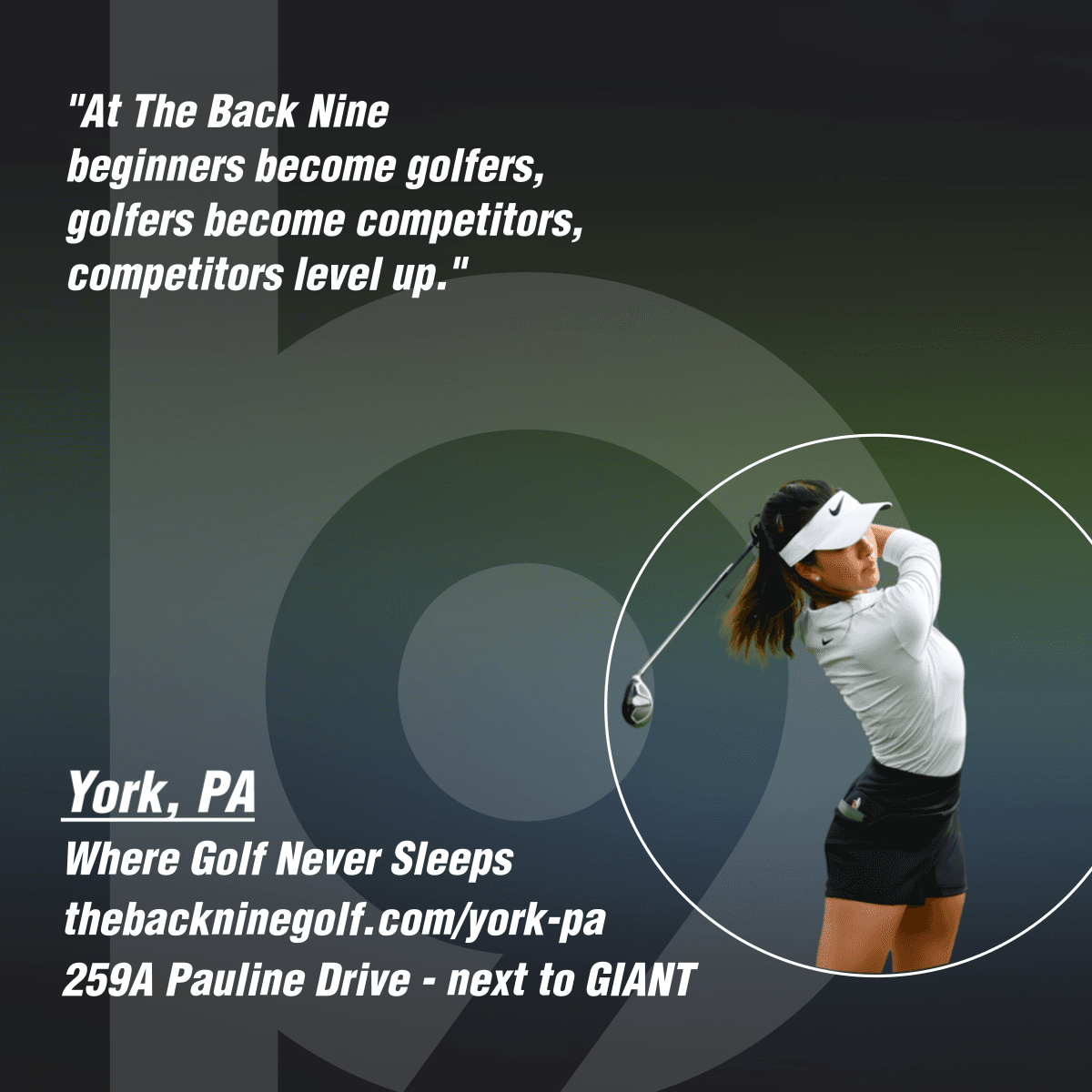 The Back Nine Golf | York, PA