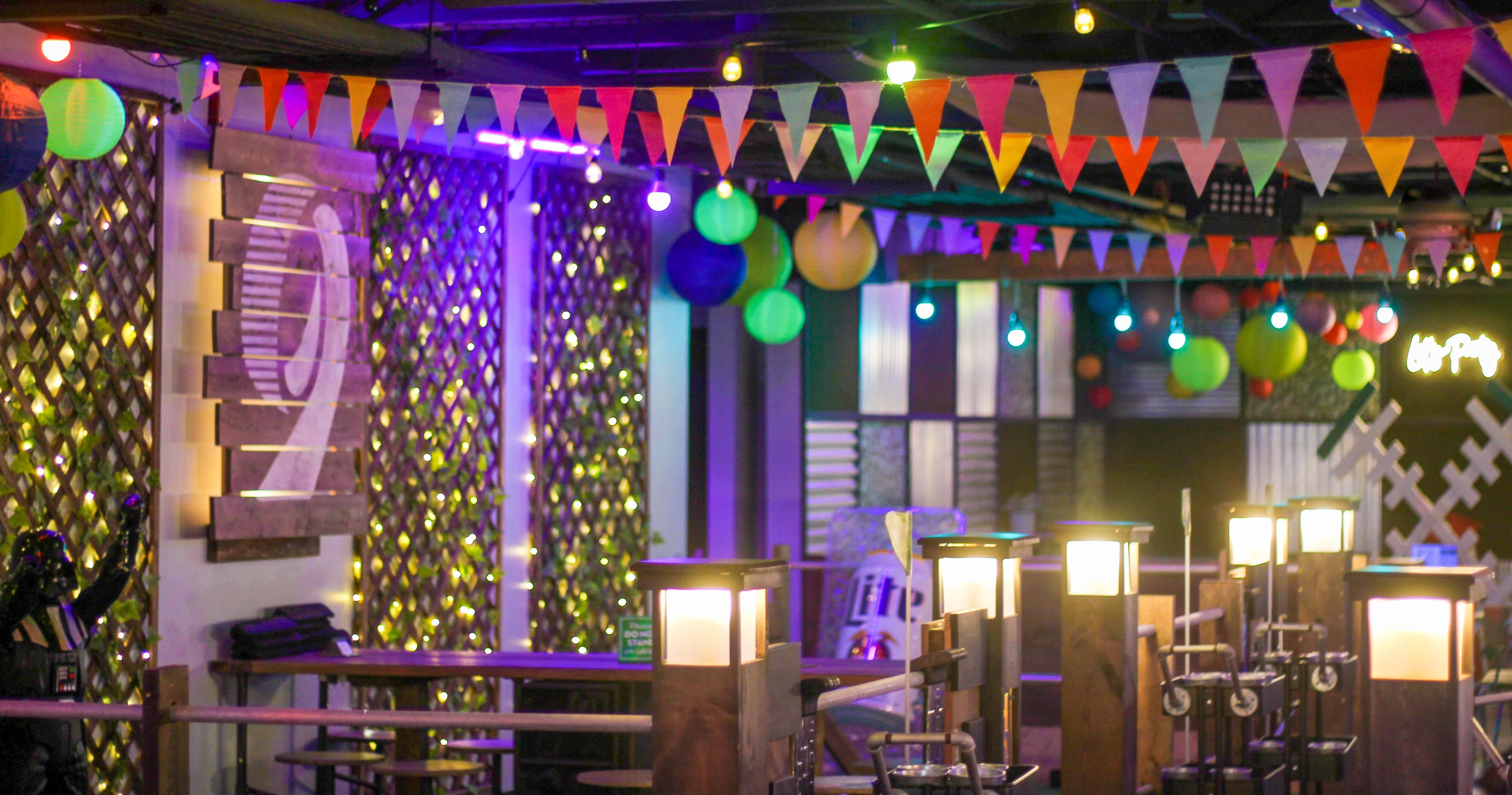 Nine Below | Build-Your-Own Mini Golf Bar - A Bars & Recreation Experience - Image 1