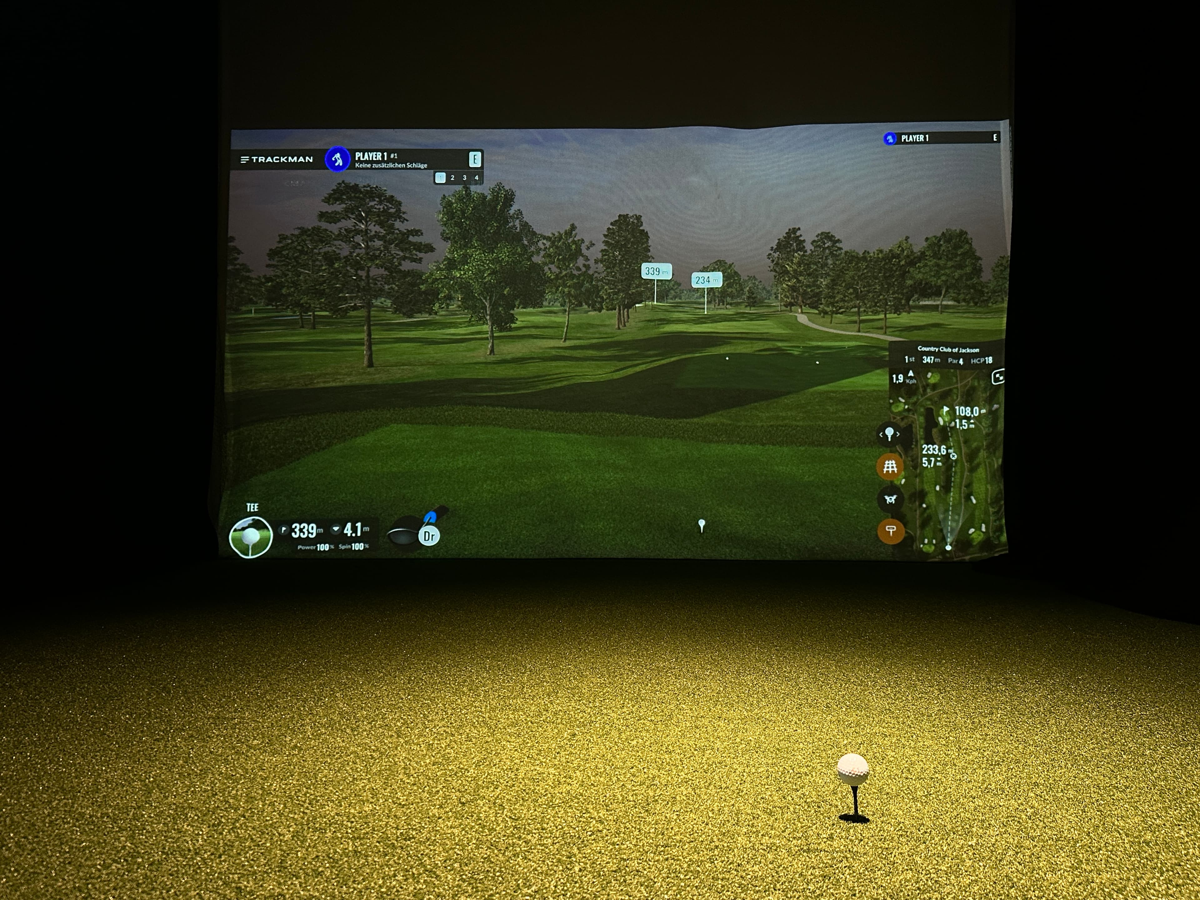 Tee Box Mainz - Trackman Indoor Golf - Image 10