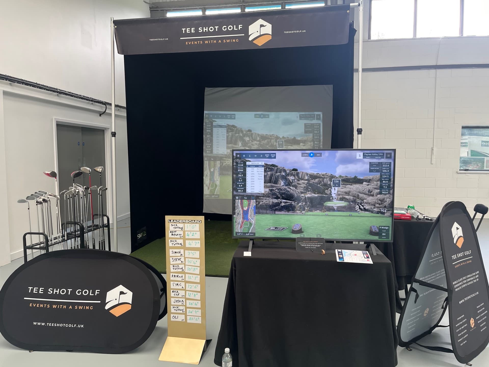 Tee Shot Golf - Mobile Golf Simulator Hire - Image 10