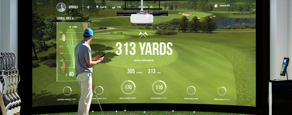 Impact Indoor Golf Simulator - Image 1