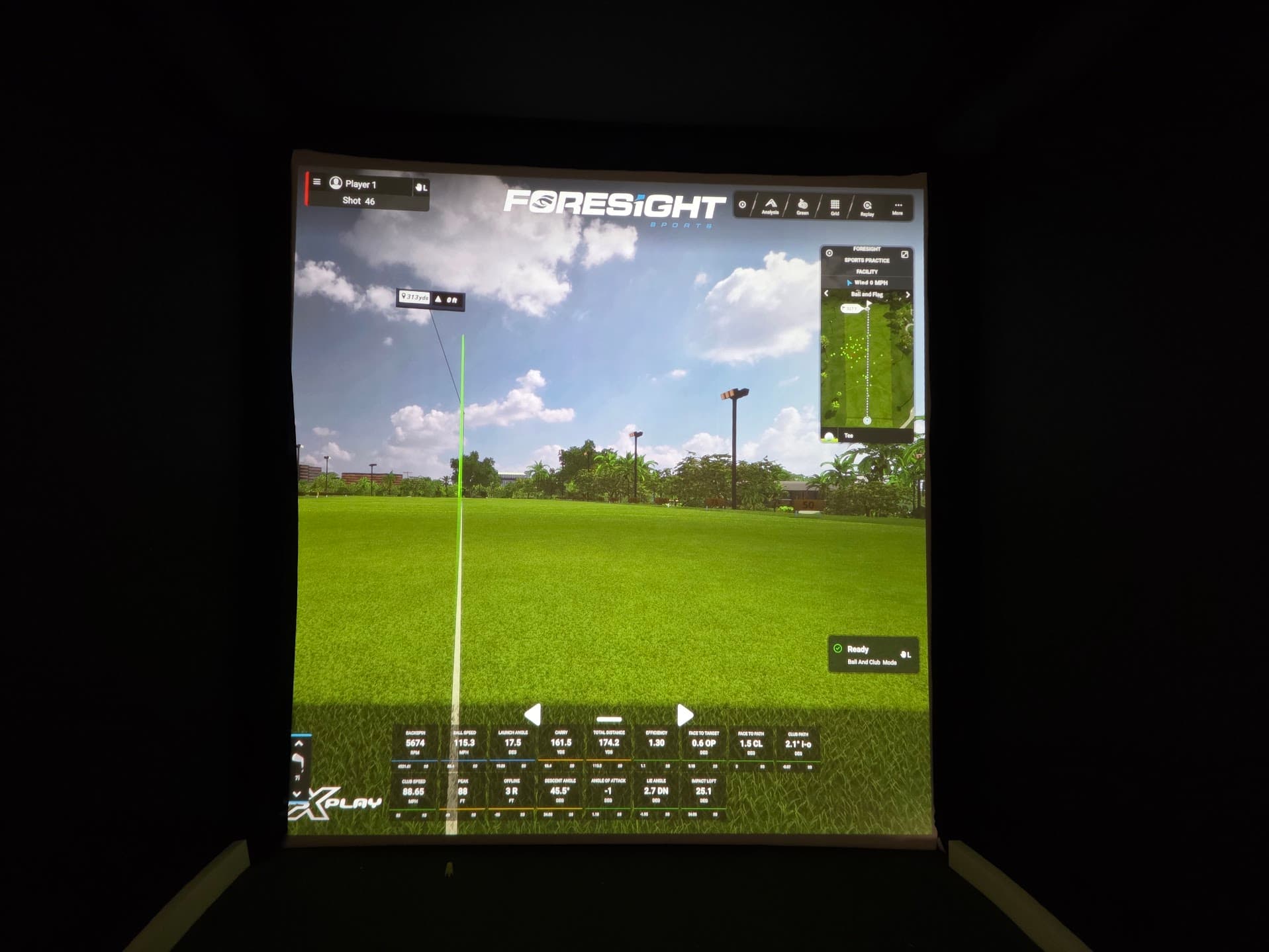 Indoor Golf Swing