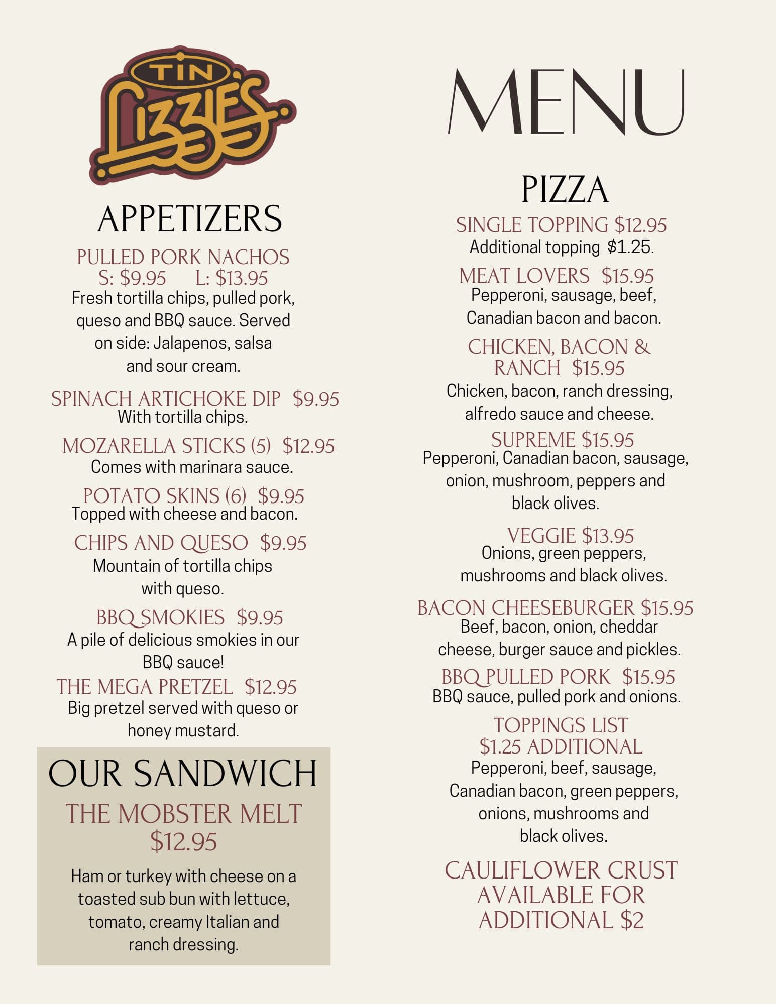 Tin Lizzie's Sports Bar - Image 4