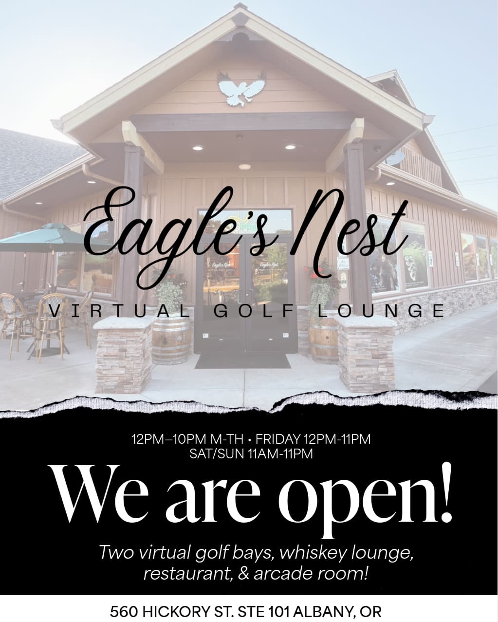 Eagle's Nest Virtual Golf Lounge - Image 9