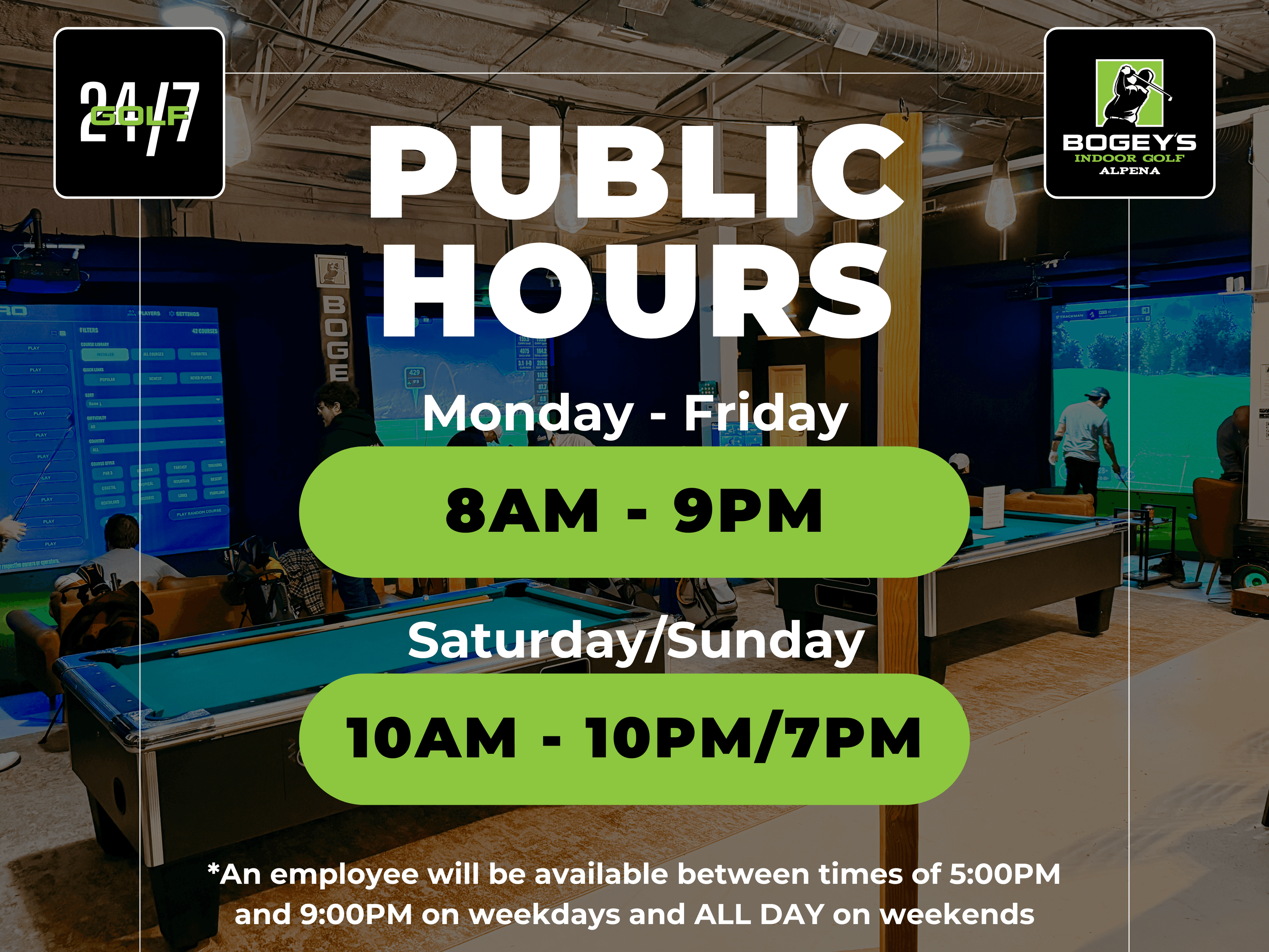 Bogey's Indoor Golf of Alpena - Image 10