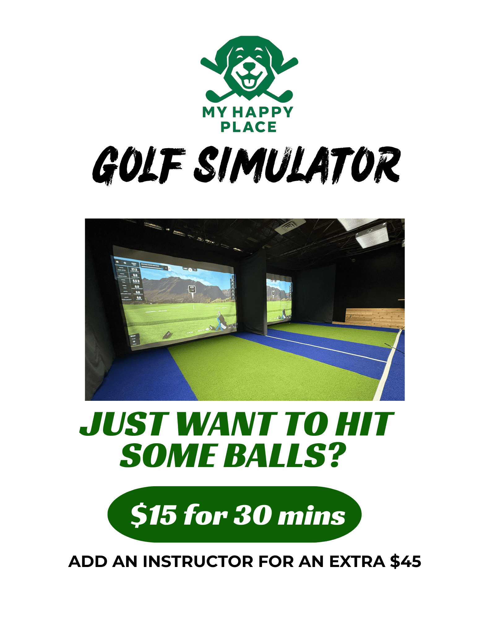 My Happy Place Golf Simulator - Image 5