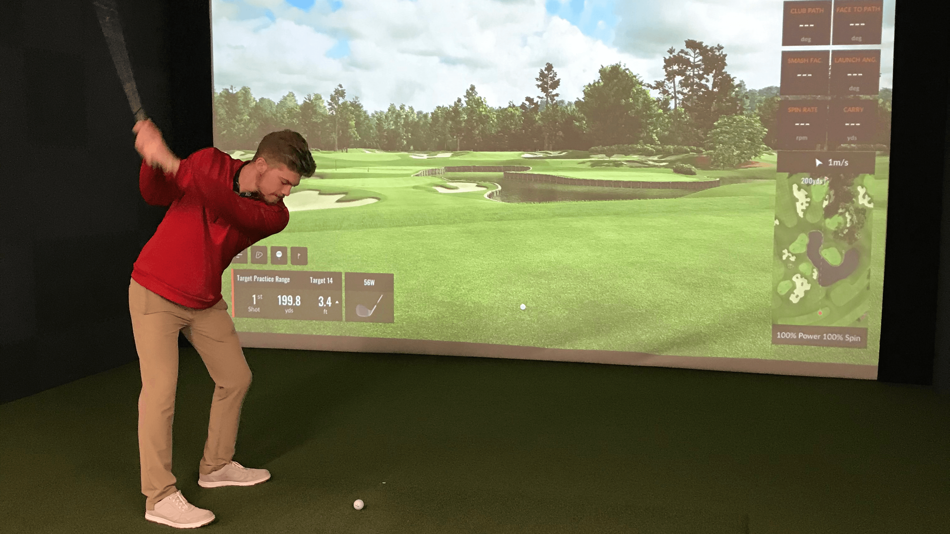 Indoor Golf at Chris Cote's Golf Shop - Image 1
